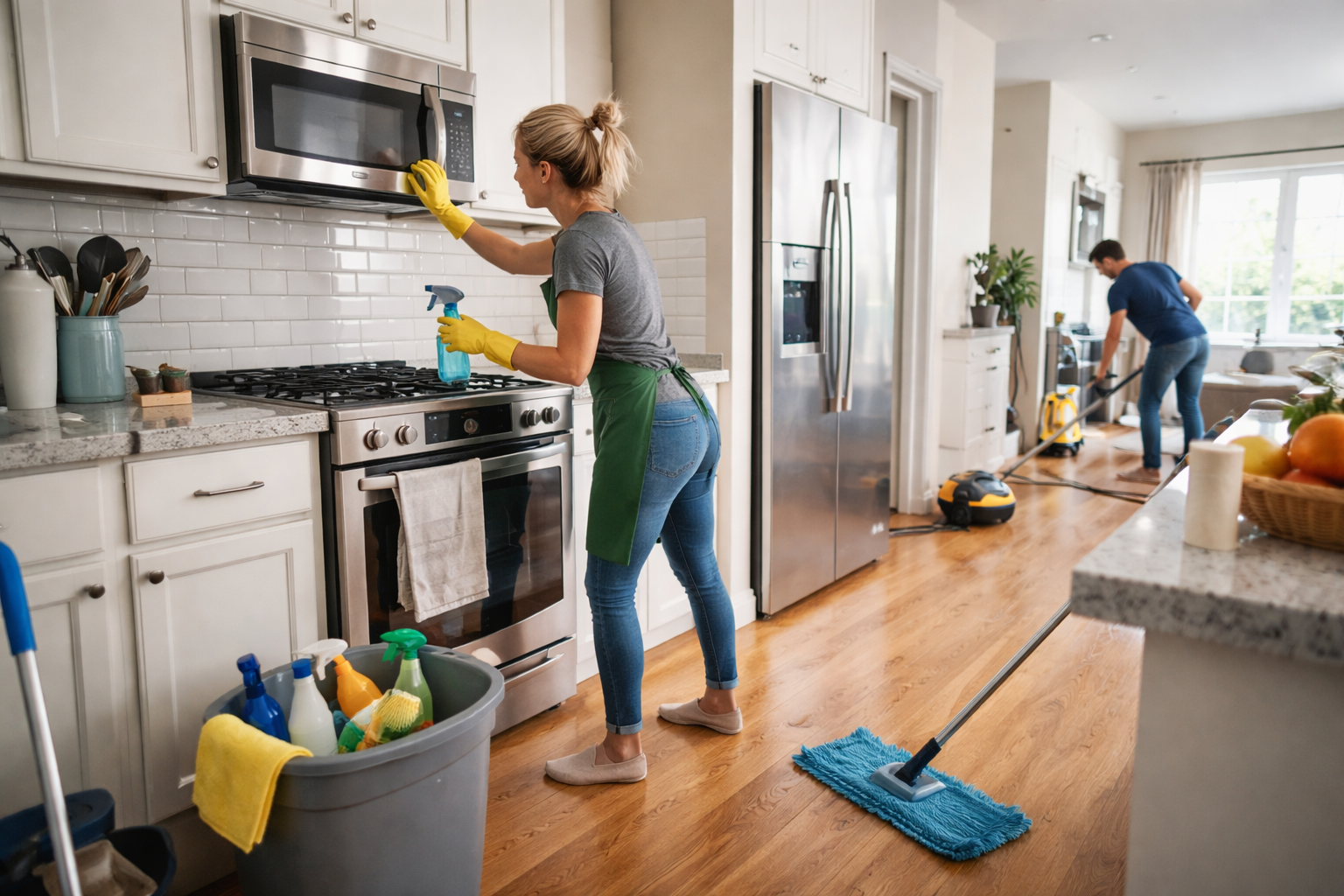 Deep cleaning service